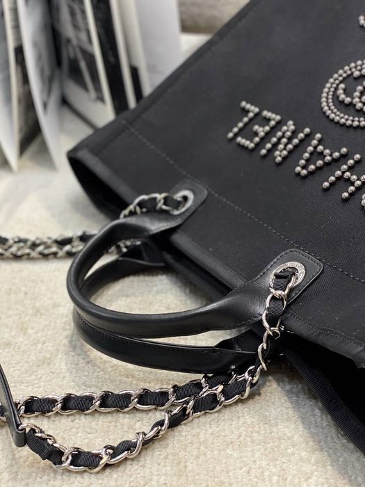 Сумка Chanel Deauville Tote | Black Шанель