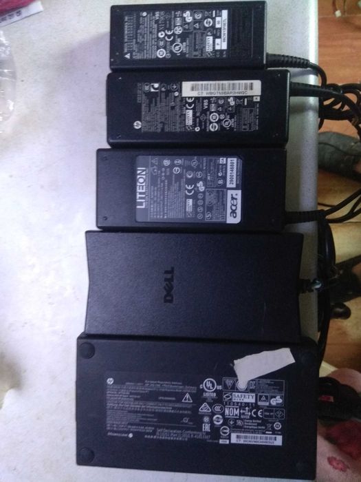 Блок живлення Dell, HP, Acer, Asus, 45W, 65W,90W, 120W, 200W