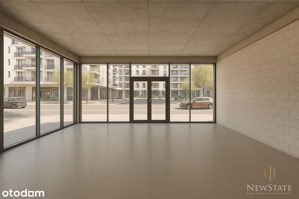 Narożny lokal 112 m² pod gabinet – Łagiewnicka 33