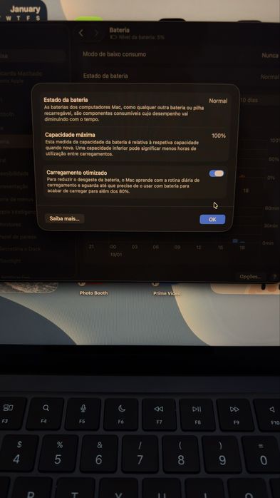 Macbook Air M2 2022 - 8GB/RAM - 512GB SSD - Como novo + caixa e acess.