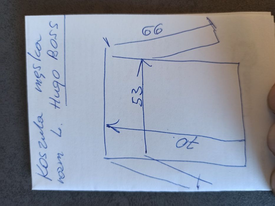 Koszula męska rozmiar L