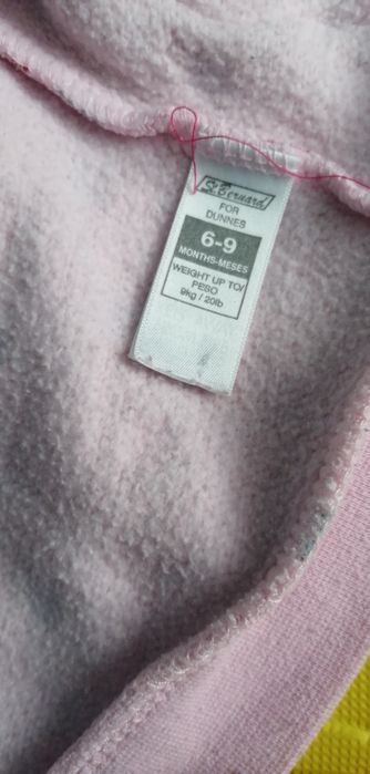 Bluza w grochy na 6-9miesiecy