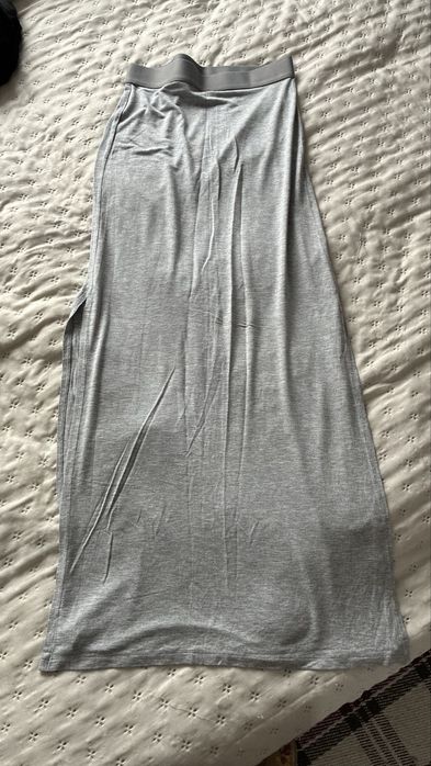 H&M XS/34 dluga szara spodnica