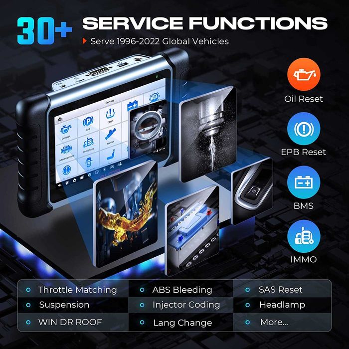 Máq. Diagnostico Auto Autel MP808S em Portugues