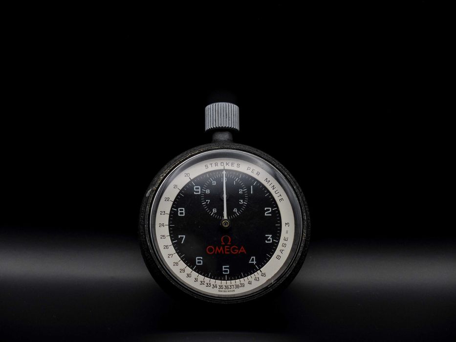 Cronómetro Omega SPM Vintage Monopulsante, anos 70, muito raro.