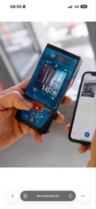 Medidor de distâncias laser GLM 100-25 C Bosch