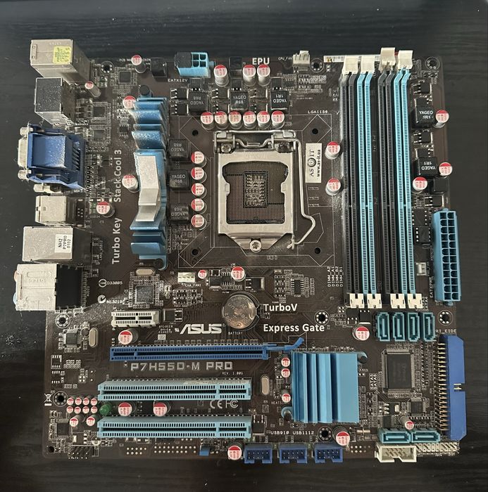 Материнська плата ASUS P7H550-M PRO