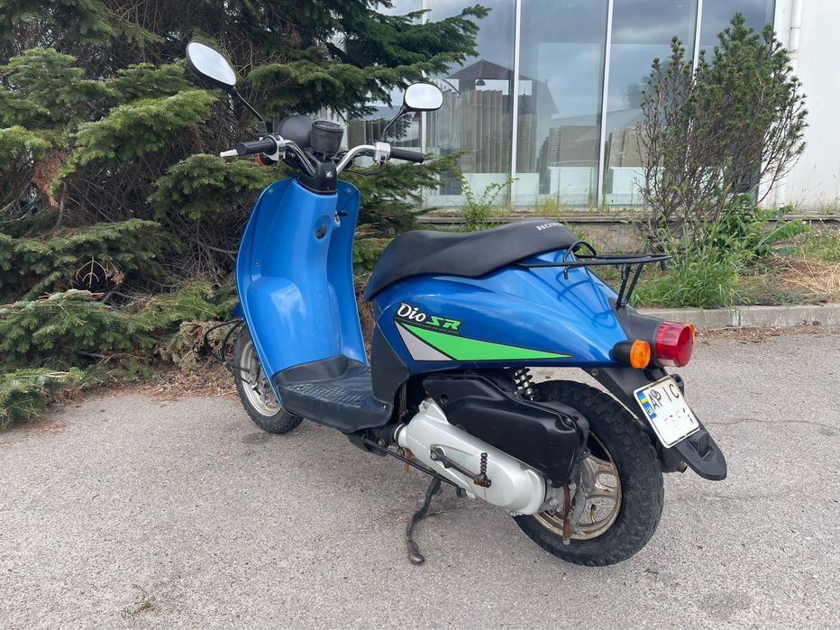 Honda Today 4 тактный скутер 50куб dio tact lead jog sepia zx