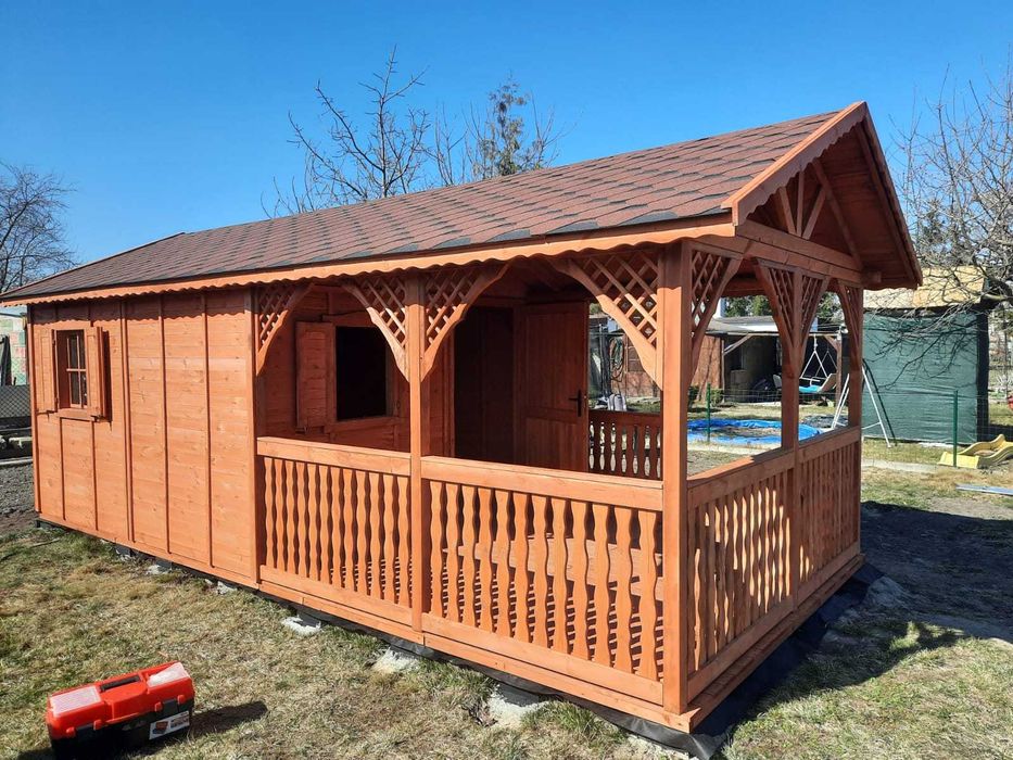 domek, domki, altana, letniskowy, drewniany, ogrodowy, rod