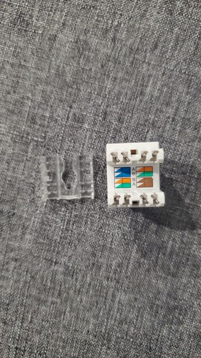 Модуль Keystone RJ45 Cat6