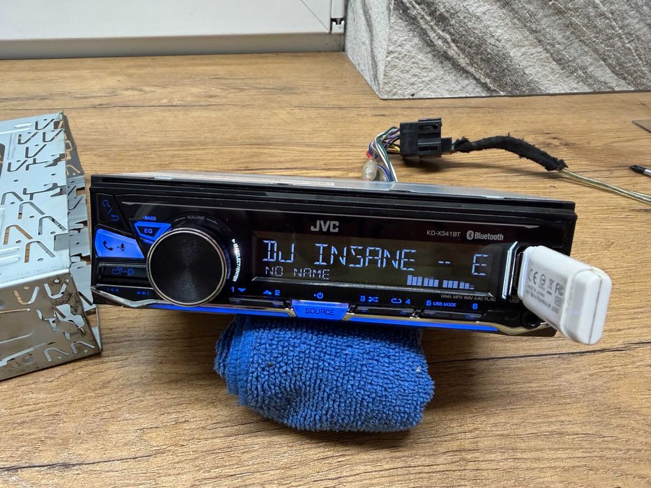 radio samochodowe JVC KD-X341BT
