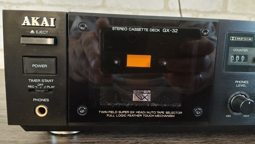 AKAI GX-32 Stereo Cassette Deck 1988-90