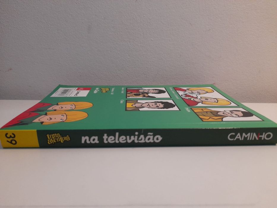 4ª. edição do Livro "Na televisão" da série de livros "Uma Aventura"