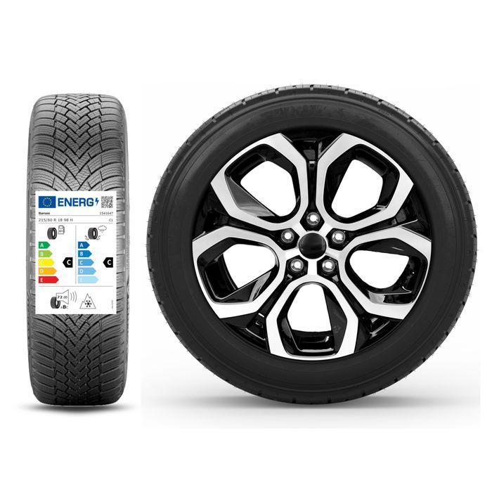 Pasuje do Dacia Bigster Duster koła zimowe 18" Barum 215/60R18