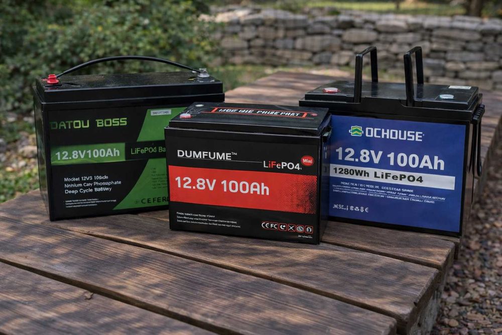 Литиевый аккумулятор LiFePO4 12.8V 100Ah с защитой BMS ‼️ Акумулятор