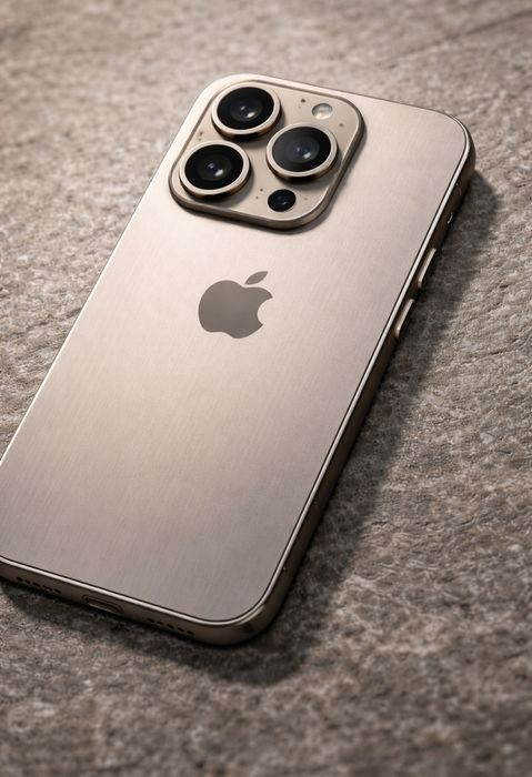 iPhone 15 pro white titanium