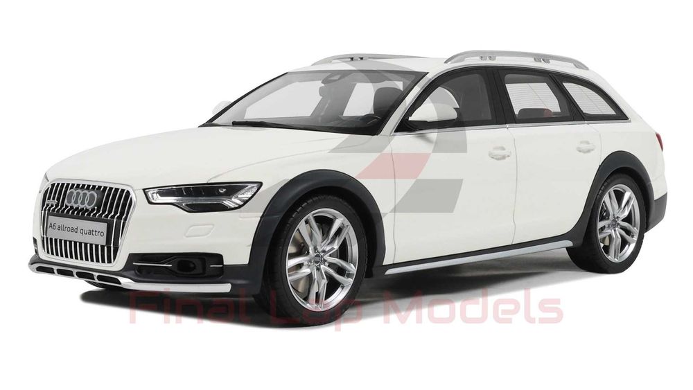 Model 1:18 Otto Audi A6 C7 All Road 2015 white OT1286