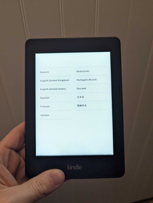 Kindle paperwhite 6