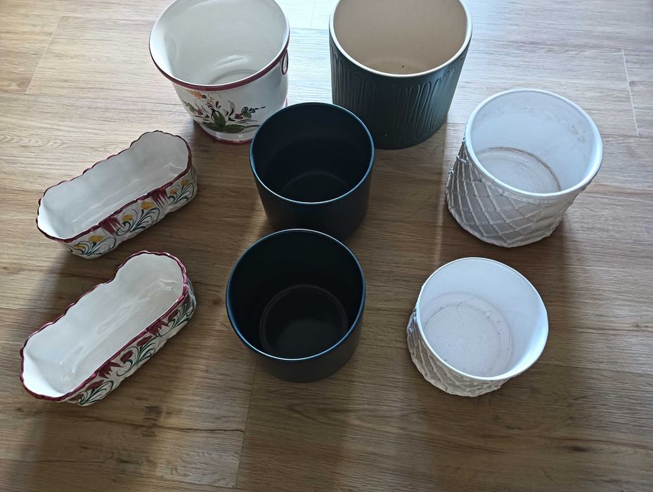 Vasos cerâmicos para plantas