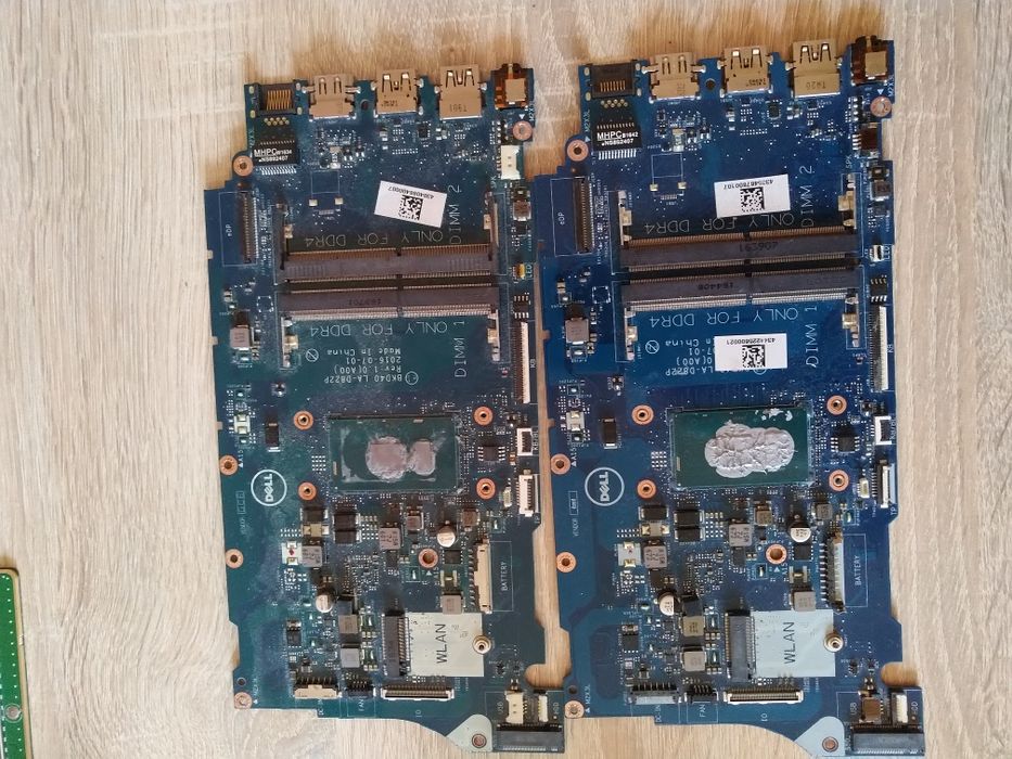 2szt Płyta główna Dell Vostro 5568 5468 LA-D822P i5 7200u