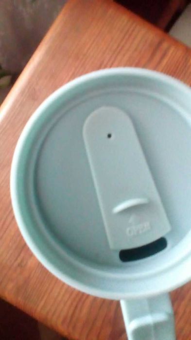 Кружка термос пластмасовая 400мл.