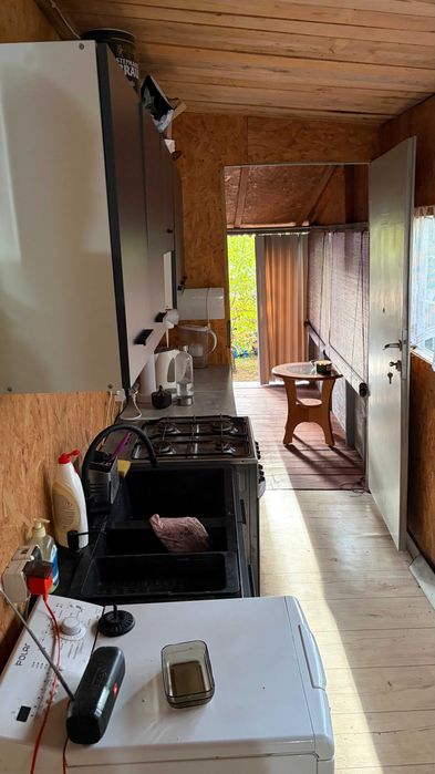 Domek letniskowy z tarasem 40 m² 200 m do Jeziora Żarnowieckiego Lubkowo