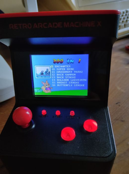 Mini Arcade Retro Arcade Máquina X 16 Bit 300 Jogos Consola Retro.