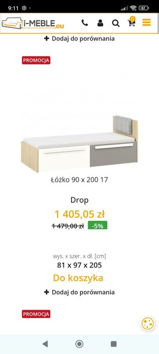 Meble mlodziezowe w bardzo dobrym stanie