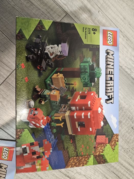 Lego minecraft dom w grzybie 21179