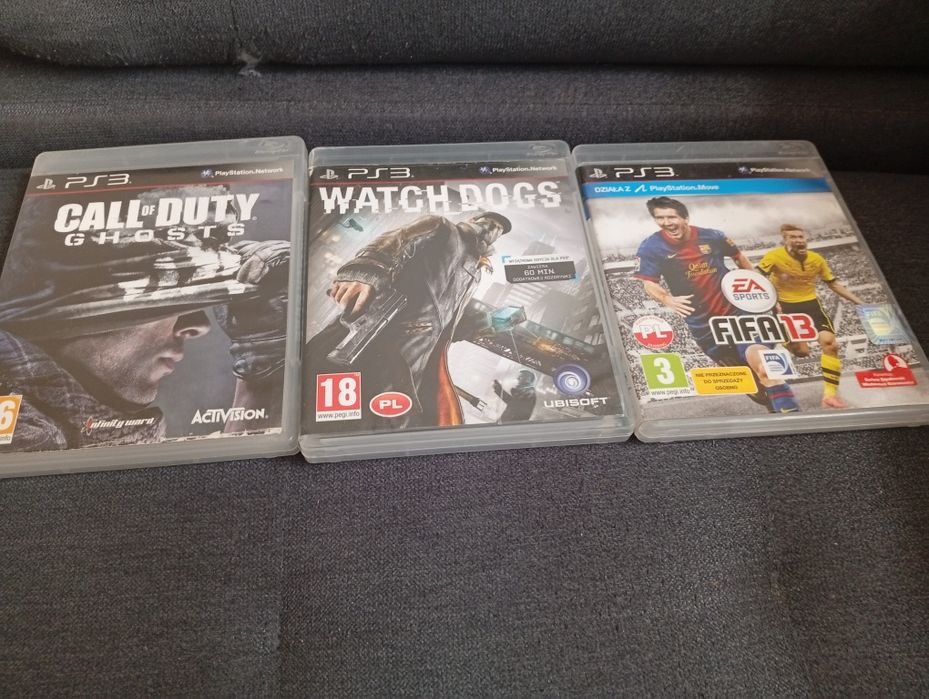 Sprzedam gry na PlayStation 3