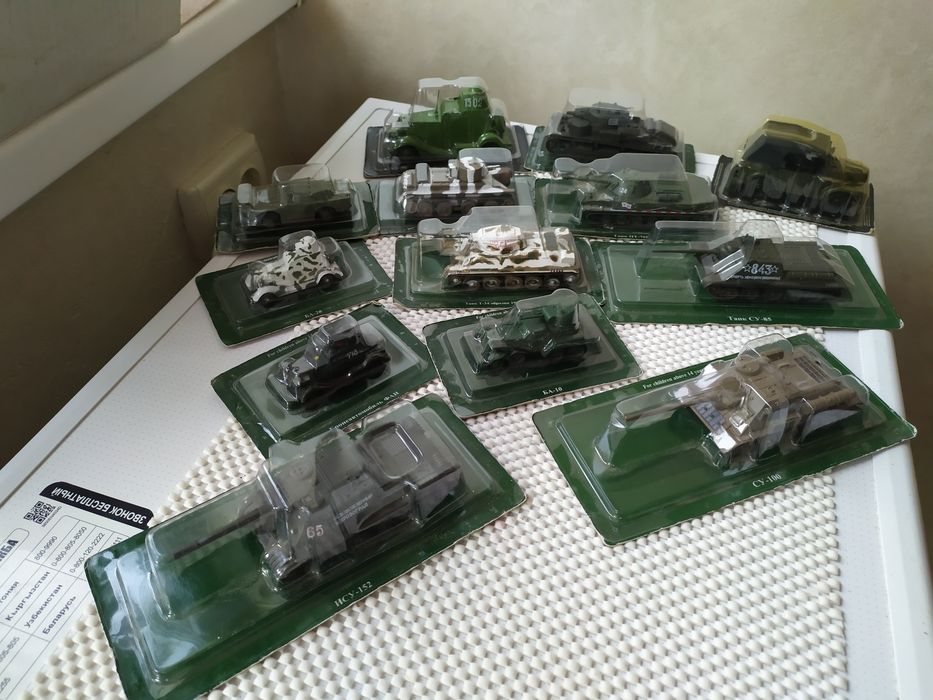 Русские танки БА-20 , СУ-85, БА-10