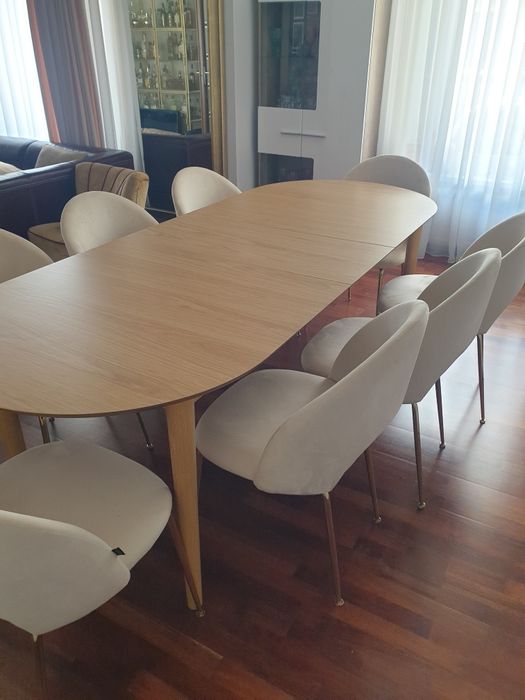 Stół dębowy NOWY owalny