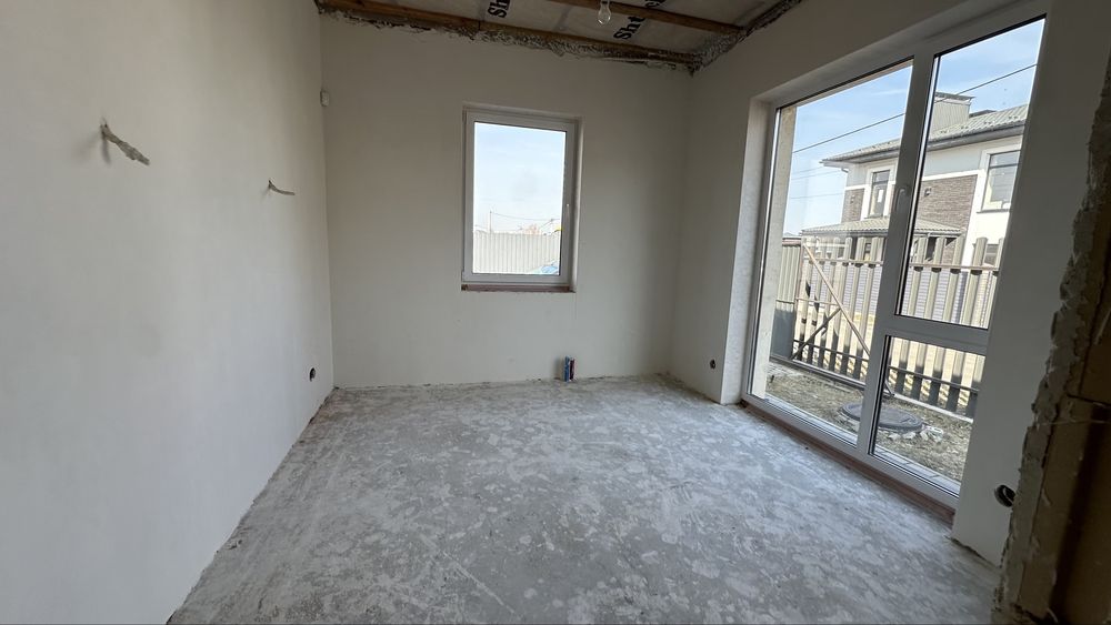 • власник | продам БЕЗ КОМІСІЇ | Сучасний будинок 112 м² у Бучі на 6 сотках, якісне будівництво, тепла підлога, 16 кВт, під чистове оздоблення | БУЧА