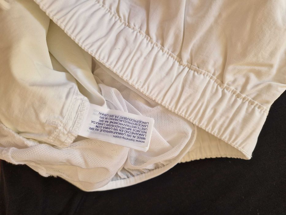 Nowe białe spodenki szorty kąpielowe męskie Tommy Hilfiger rozmiar XL