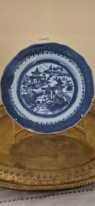 Prato porcelana oriental