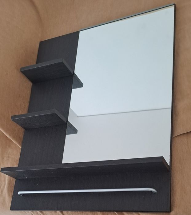 Espelho e candeeiro vintage