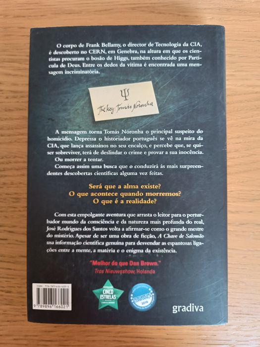 A chave de Salomão - José Rodrigues dos Santos