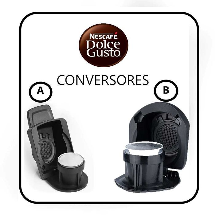 Adaptador conversor Dolce Gusto para Nespresso