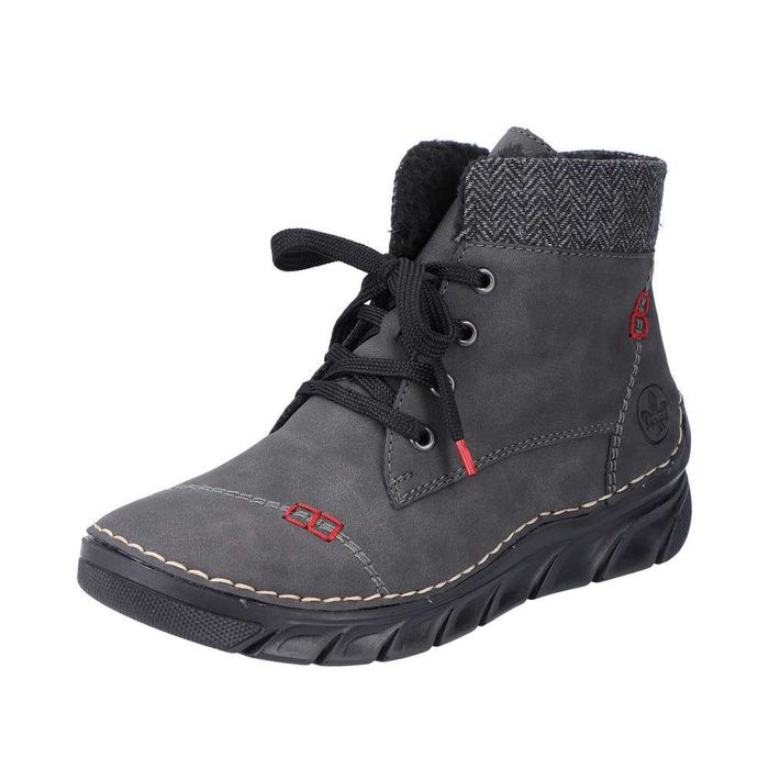 botki popielate Rieker r: 36, 37, 38, 39, 40, 41,