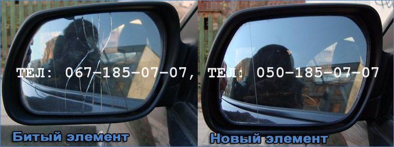 Зеркало Acura Акура все модели! Широкий обзор, подогрев, антиблик.