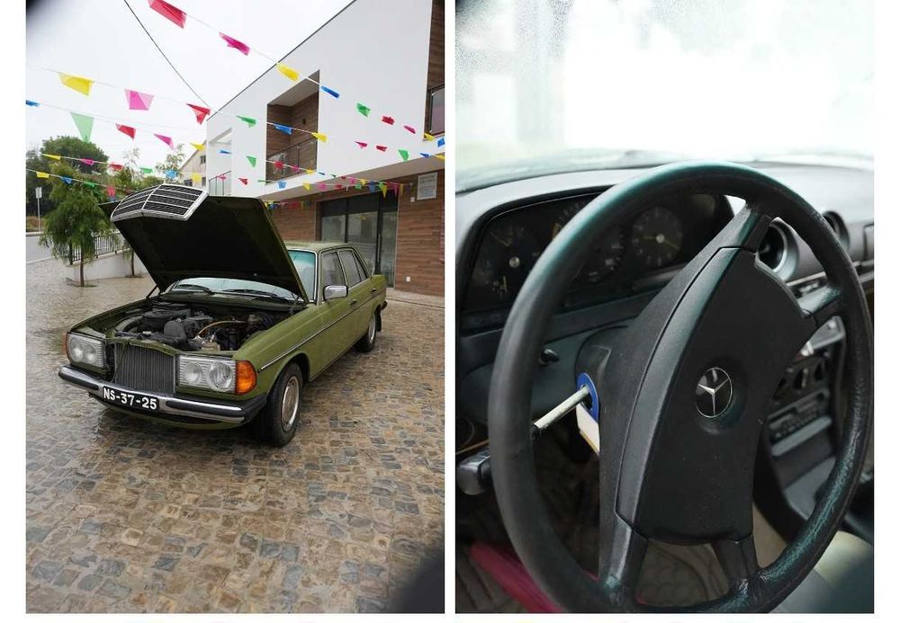 Mercedes W123 240D Oldtimer Museo do Caramulo