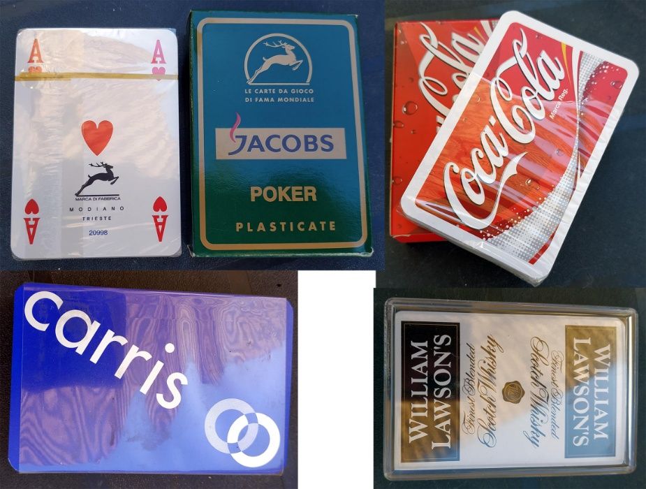 Calendários e Baralhos de Cartas