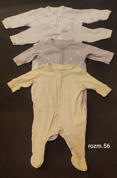 Ubranka niemowlęce rozm. 56