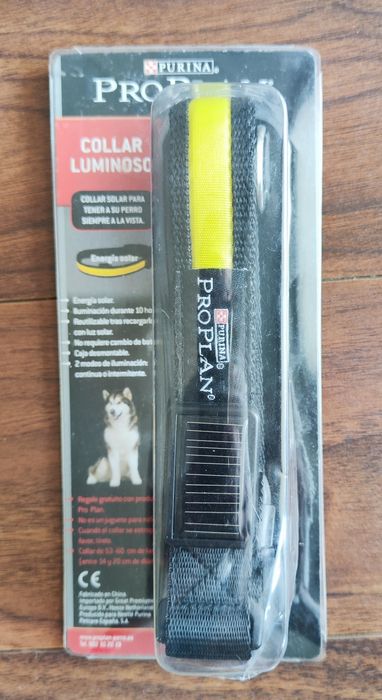 Coleira luminosa Purina  Proplan