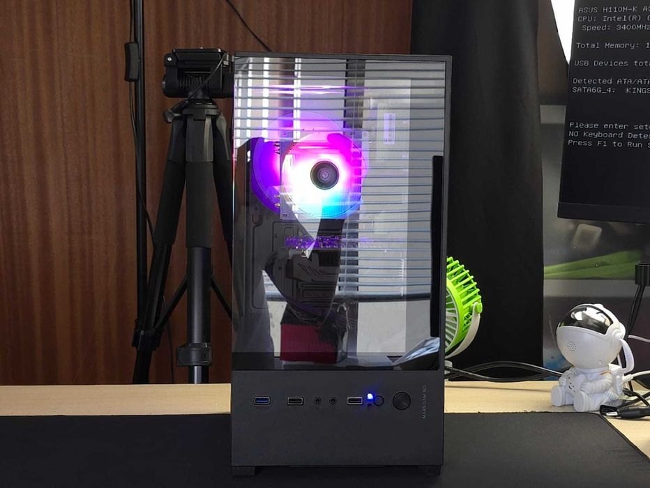 PC Torre Gaming Branco [Garantia] Ryzen 5 + GTX + 16GB RAM + SSD + W11