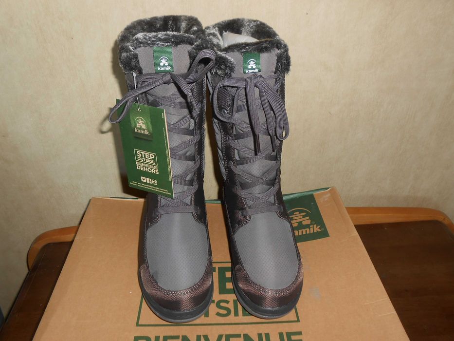 Зимові дуже теплі чоботи сапоги Kamik р.us5/35-36/23см. Нові
