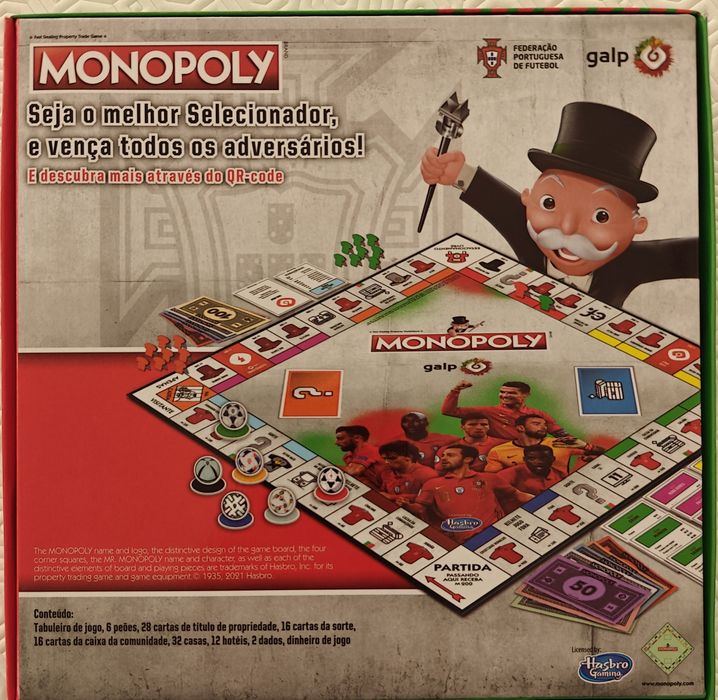 Jogo Monopoly Seleção Nacional - NOVO