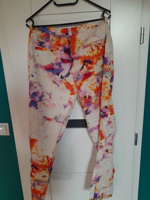 Kolorowe spodnie damskie