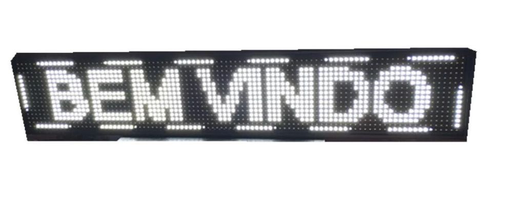 Painel de led digital 100x20