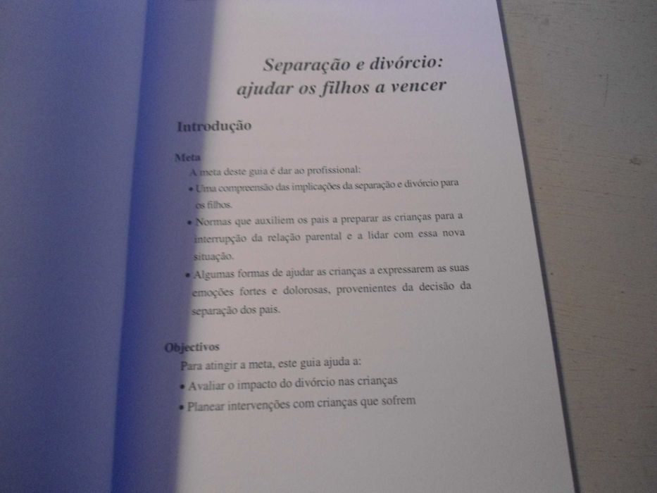 Separação e Divórcio-Ajudar os filhos a vencer de Martin Herbert